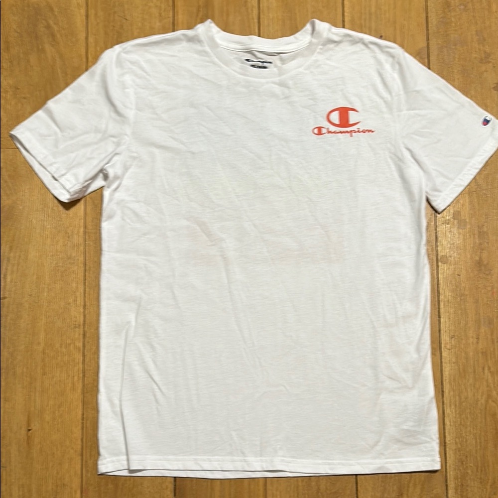 Champion White T-Shirt Boy XXL 18/20